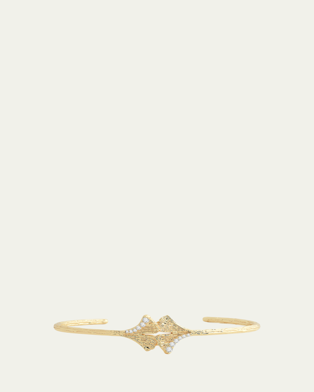 Ginkgo Leaves Cuff